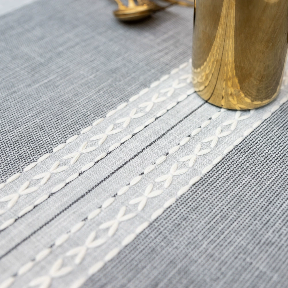 Кросс-бордер современный минималистичный скатерть подкладка imitation cotton and linen домашняя скатерть кофейный столик подушка пикник подушка дом ткань