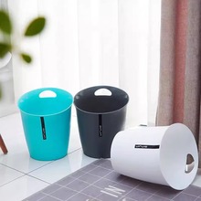 时尚个性彩色垃圾桶 绿 白 橙 红 日本进口 高品质家用垃圾桶
