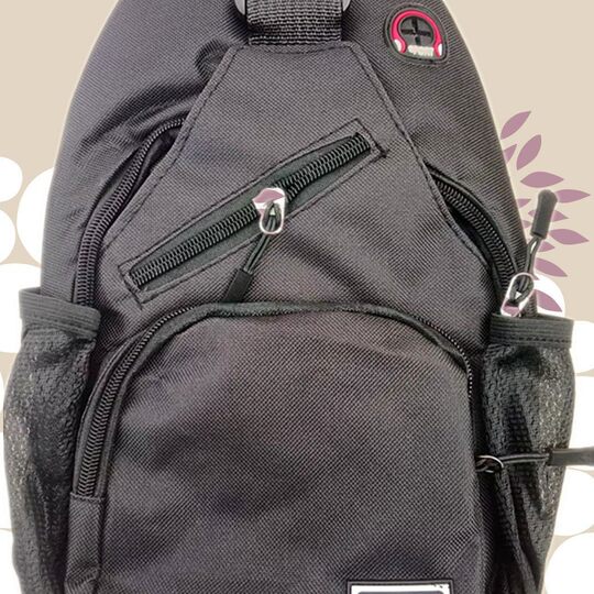 2022 new men's and women's (single shoulder) (double shoulder) chest bag zipper chest bag nylon cloth large volume private chat price
