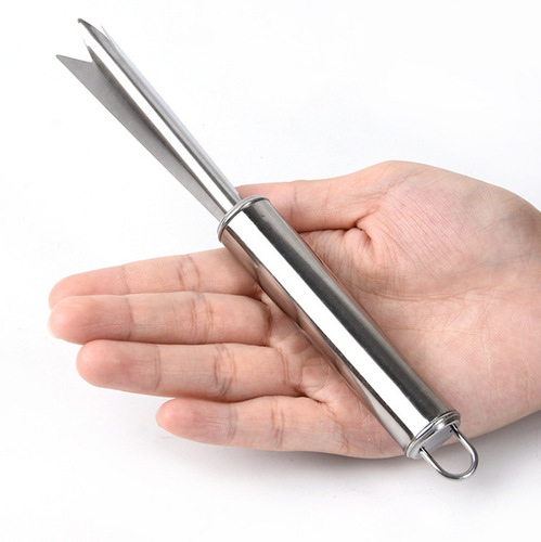 Stainless steel pineapple knife pineapple peeler eye remover seed digging peeling knife pineapple artifact no welding pineapple shovel