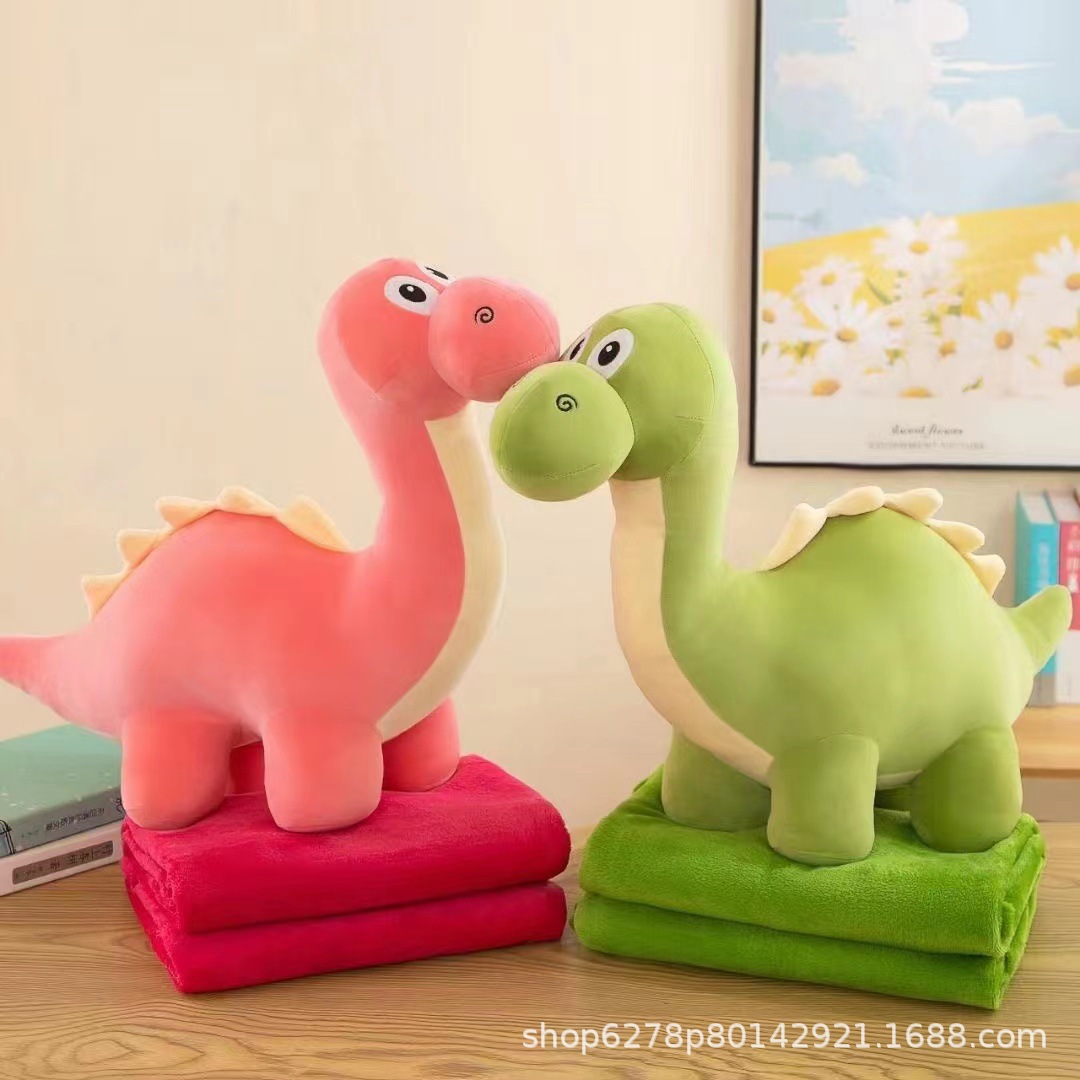 almohada transfronteriza manta muñeca de doble uso siesta de oficina aire acondicionado cojín para niños muñecas de peluche