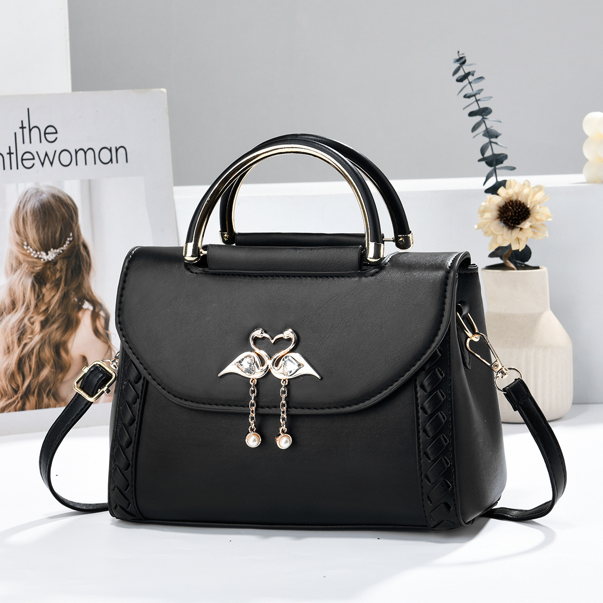 Bolso de moda ocio 2026 nuevo estilo versátil tendencia de hombro de viaje bolso de mujer temperamento de viaje