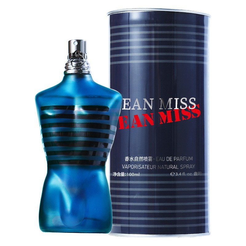 Comercio Exterior nuevo hombre desnudo oro súper hombre muestra perfume caballero moda perfume transfronterizo al por mayor hombre fragancia Oriente Medio