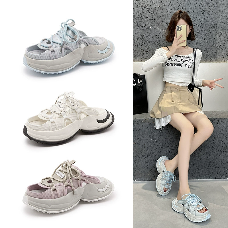 Хладноногие холодные тапочки женские носки на улице 2025 новый стиль Paris 3XL пап полуторная обувь для женщин