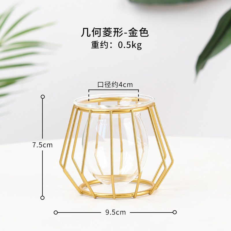 Vàng kim cương thủy canh sắt hình học