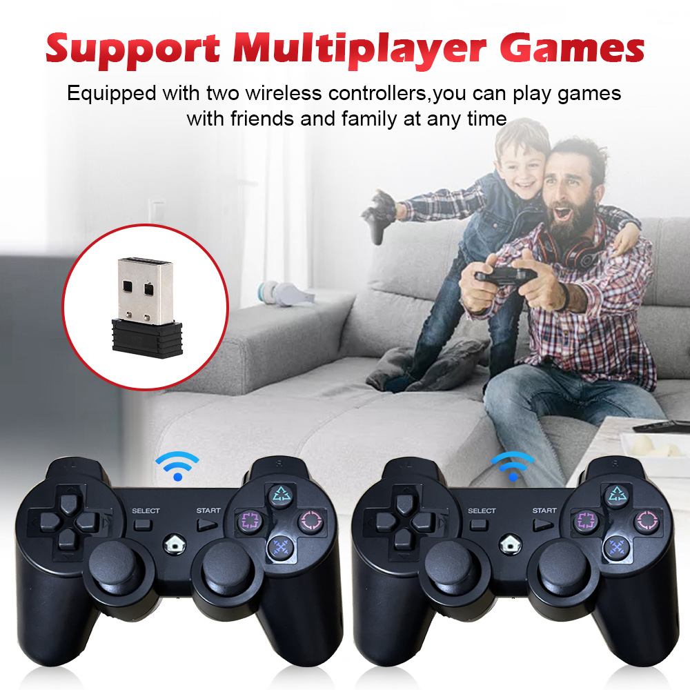 X2PLUS consola de juegos P3 mango recargable 2.4G inalámbrico retro PSP consola de juegos doméstica 3D HD transfronterizo