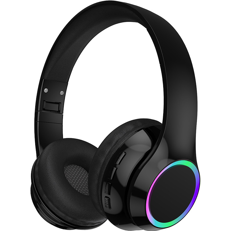 Amazon éxito auriculares Bluetooth inalámbricos LED larga duración de la música fabricante deportivo modelo privado en stock