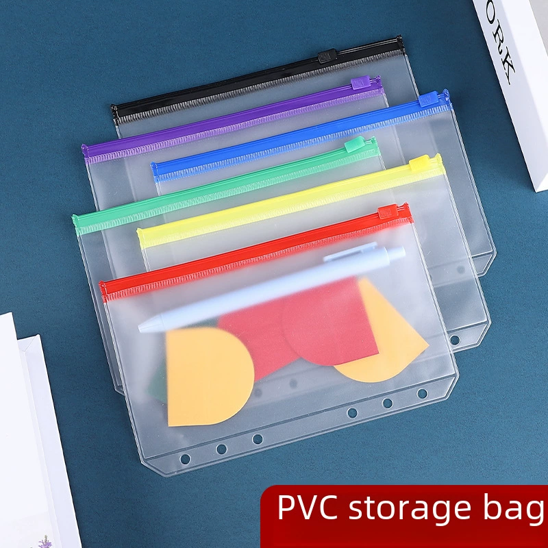 Матовый ноутбук на молнии, дамская сумка PVC, чехол для хранения, прямые поставки, A6, отрывной лист