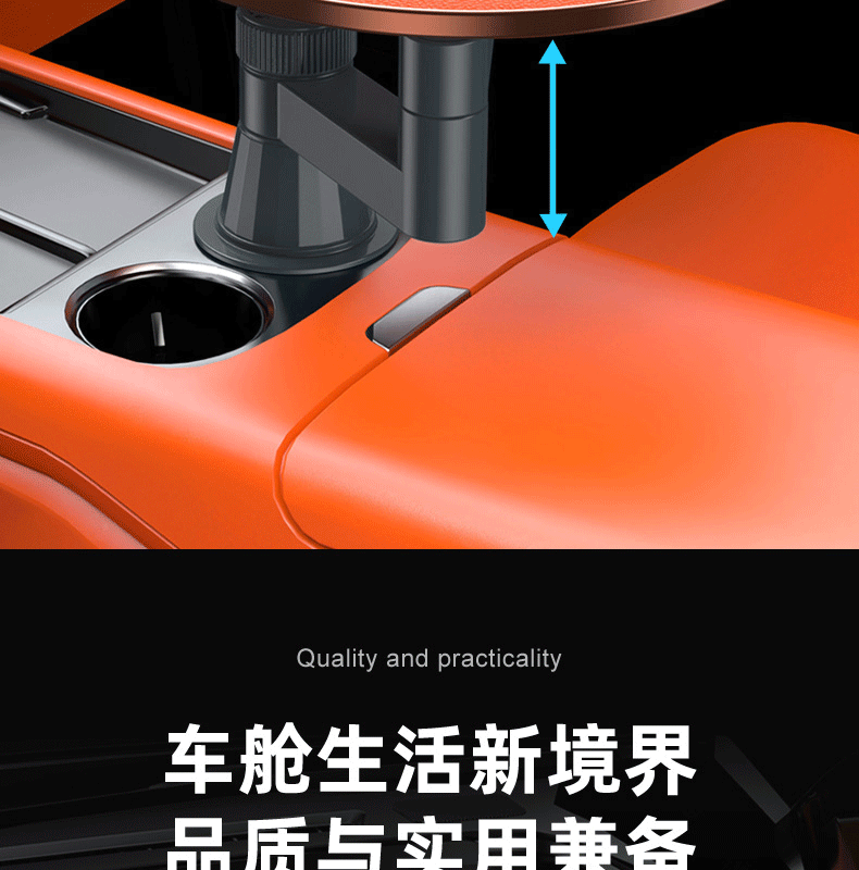 Car-Mounted Multifunctional Small Table, Dining Table, Creative Rear Seat Writing Board, Laptop Computer Office Study Table