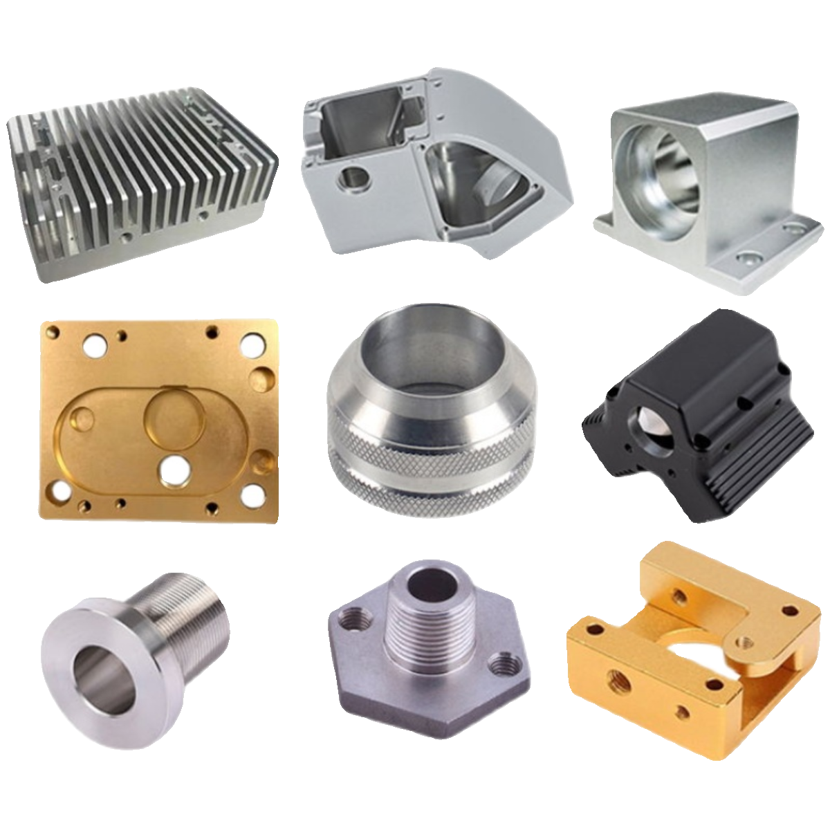 Mecanizado CNC de aleación de aluminio piezas de hardware personalizadas mecanizado de precisión de acero inoxidable personalizado centro no calibrado