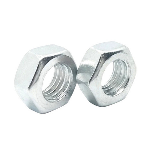 Factory price sales 4.8 grade galvanized hexagonal nut GB52 external hexagonal screw cap M2M3M4M5M6M8-M24