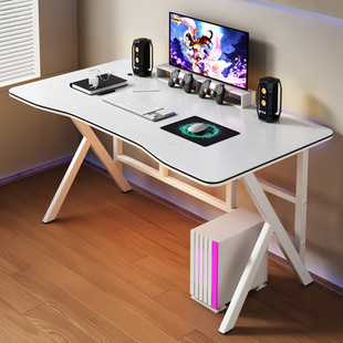 K-Desk Computer Desk Desktop Simple E-Sports Table and Chair Home Desk Student Writing Desk Bedroom Workbench Office