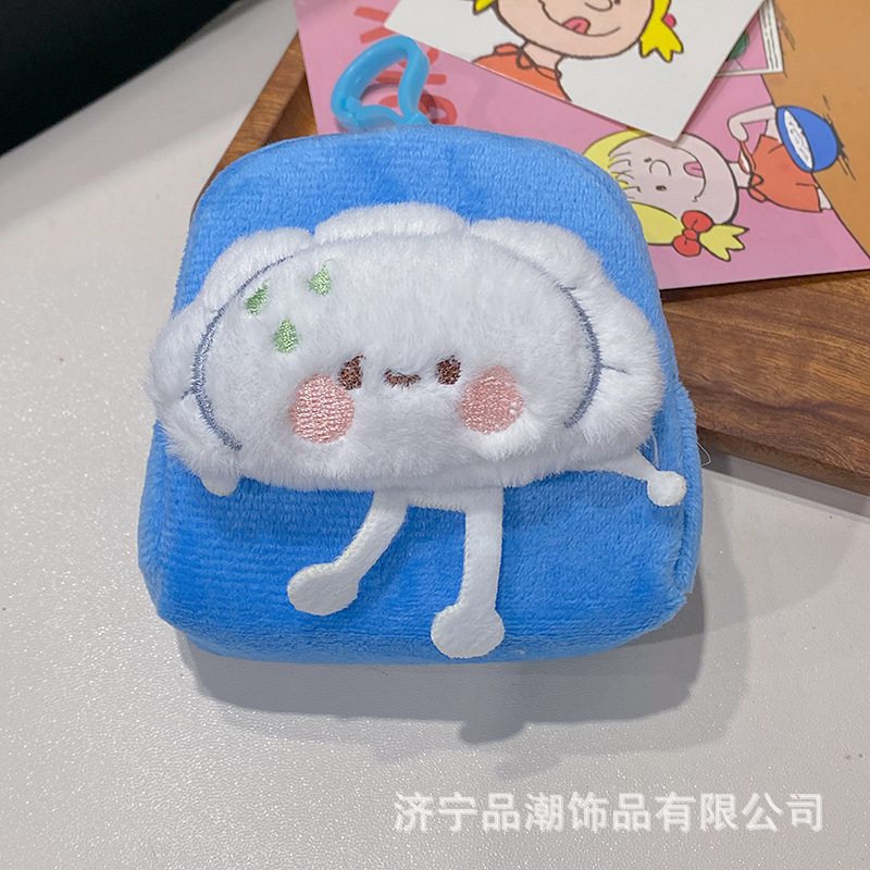 クリエイティブかわいいぬいぐるみフライドポテトバーガーチキンレッグ綿人形小銭入れアクセサリーベーカリーギフトペンダント|undefined