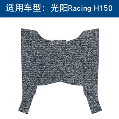 Suitable for 25 Models of Motorcycle pedals - black-and-gray-thickness-10mm