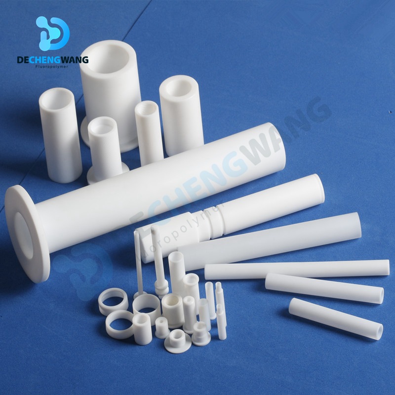 德诚旺 聚四氟乙烯耐磨轴套 四氟自润滑衬套 PTFE高压绝缘套管