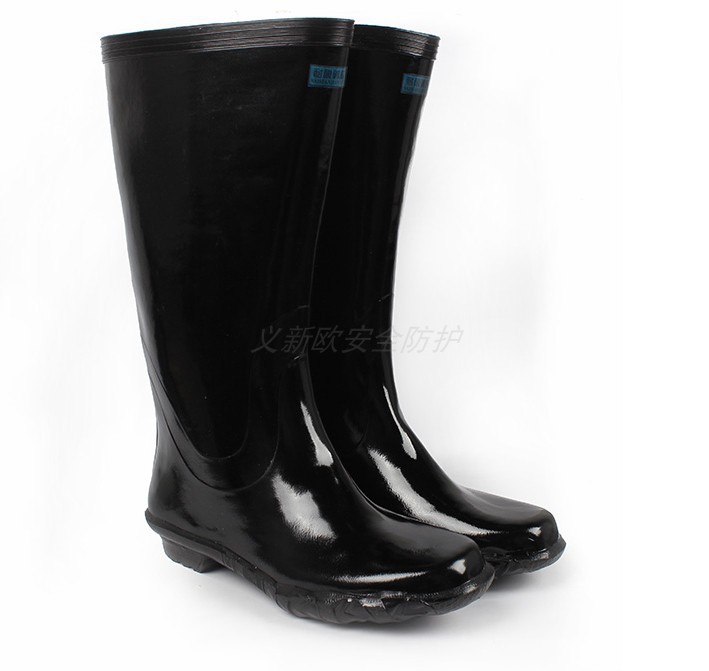 征安 耐酸高靴接触酸碱类作业的防护靴适用于工矿企业酸碱类作业