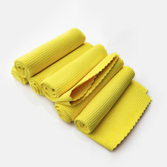 Pineapple grid car wipes, thick glass wipes, absorbent microfiber waffle honeycomb cleaning car wash towels