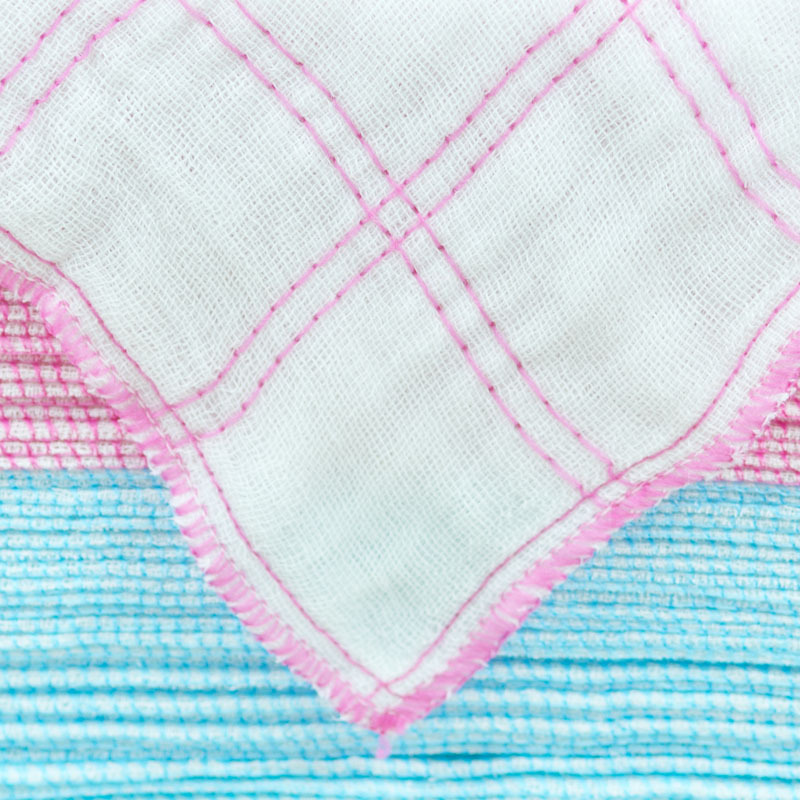 Ocho capas de hilo puro antiadherente aceite trapo bien Rejilla de refuerzo Hotel plato especial paño absorbente sin pelusa Toalla de plato doméstico