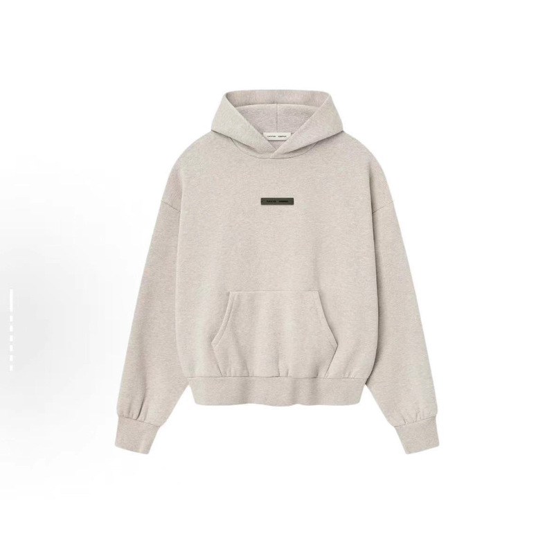Season 9 Fog Essentials Autumn and Winter High Street Fashion Brand American Velvet Loose Hooded Sweatshirt for Men and Women Season 9 Fog Essentials Autumn and Winter High Street Fashion Brand American Velvet Loose Hooded Sweatshirt for Men and Women