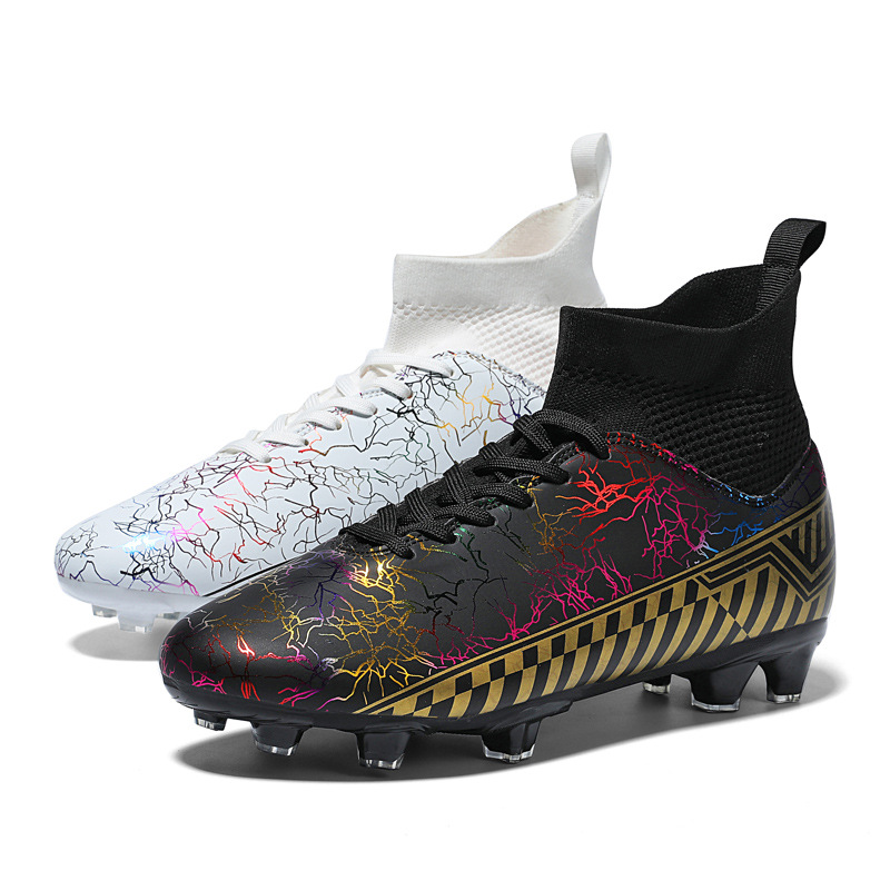 Transfronterizo más zapatos de fútbol de tamaño de uñas largas para hombres uñas cortas zapatos de competencia para adultos jóvenes Estudiante Educación Física deportes de Fútbol