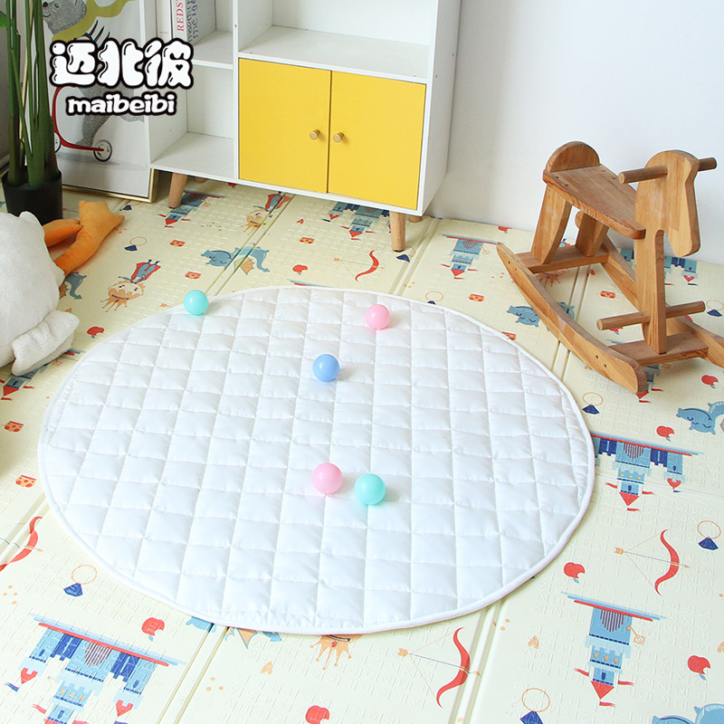 Cotton Thickeneded Baby Crawling Mat Crawling Mat Round Square Rectangular Baby Game Mat Kidsren's Tent Mat