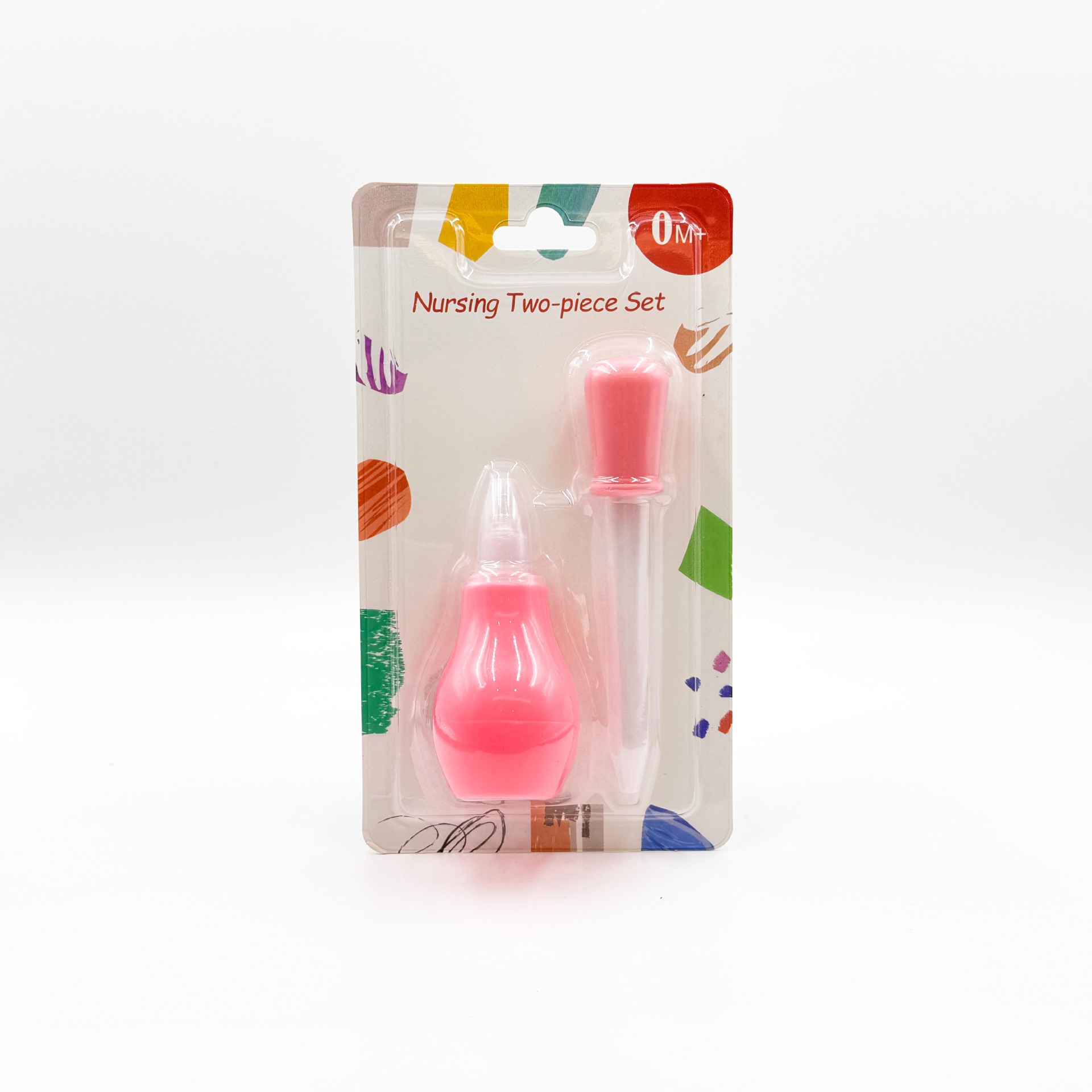 Inglés tarjeta de bombeo aspirador nasal para bebés recién nacidos alimentador de gotas limpiador de moco nasal de silicona