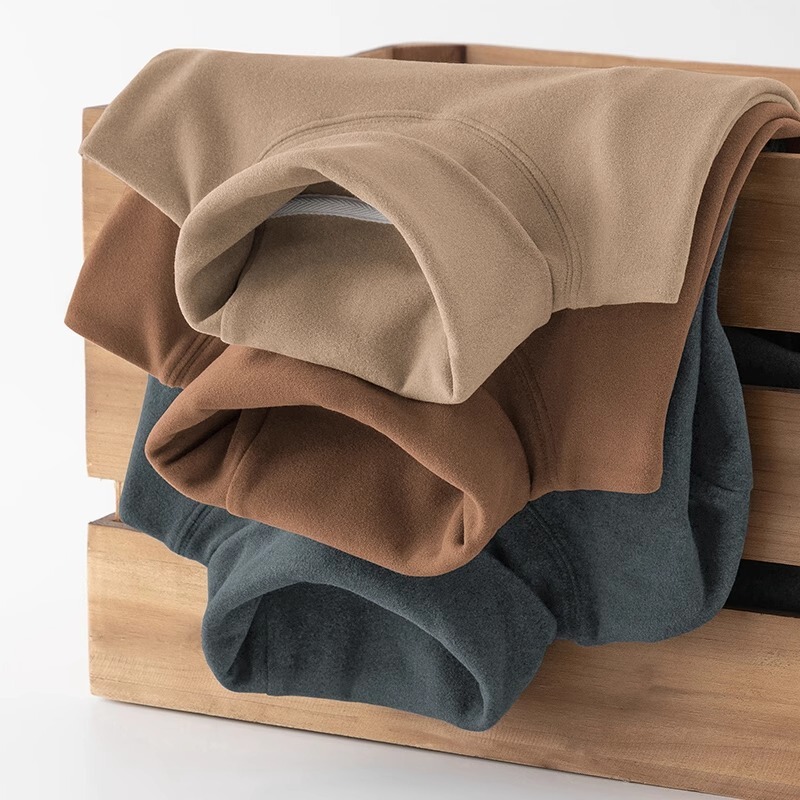 Direct Sales from the Source: Autumn and Winter Thermal Underwear for Men, Thickened and Fleece-Lined, Long-Sleeve Turtleneck Base Layer T-Shirt