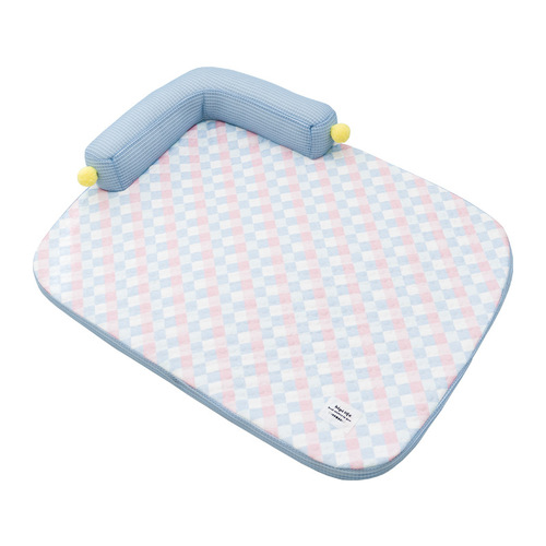 Cross-border spring and summer cat L-shaped ice bean cool sofa nest summer cat nest kennel pet nest mat supplies