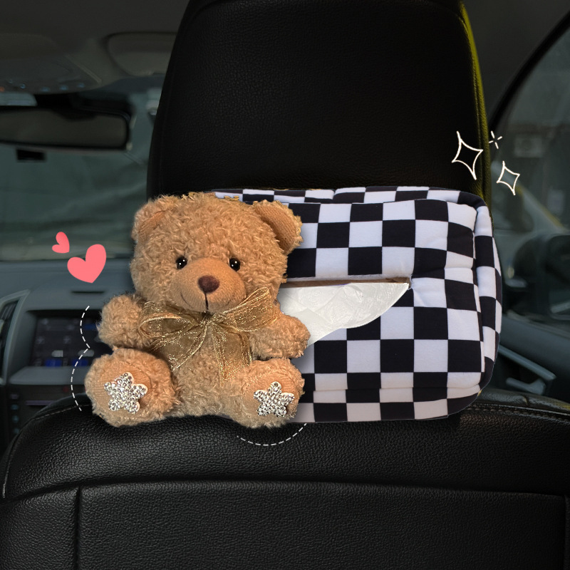 [Productos de punta] Bolsa de papel de dibujo para coche, caja de reposabrazos para mujer, bolsa de papel, caja de dibujo para coche colgante, decoración de caja de dibujo para coche image 44