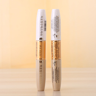 Anlidisha ALDS charming bright double-headed mascara wholesale waterproof non-blooming non-dizzy makeup black and white two-headed