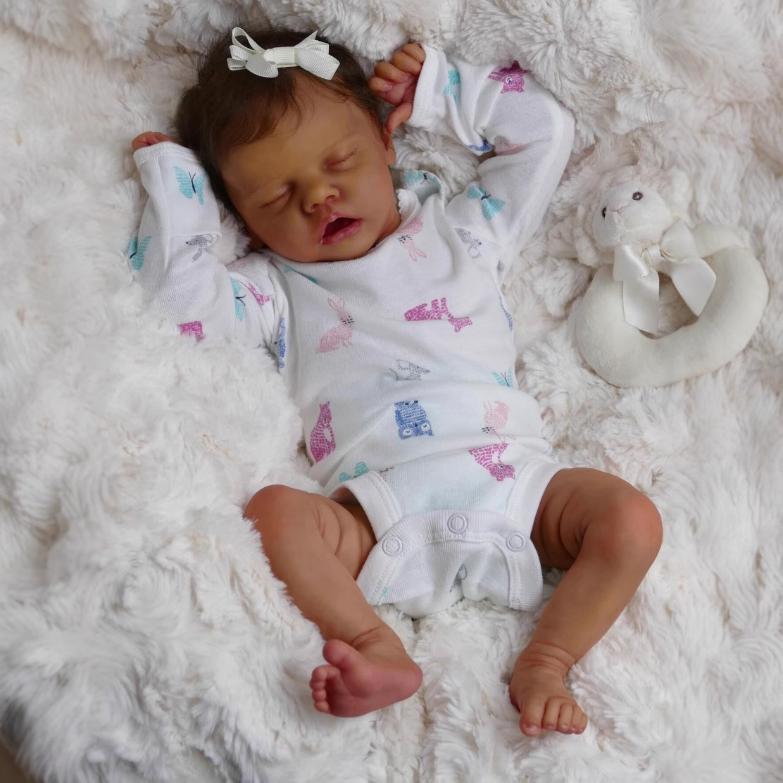 NPK18 pulgadas TWIN B simulación bebé renacido muñeca lindo bebé