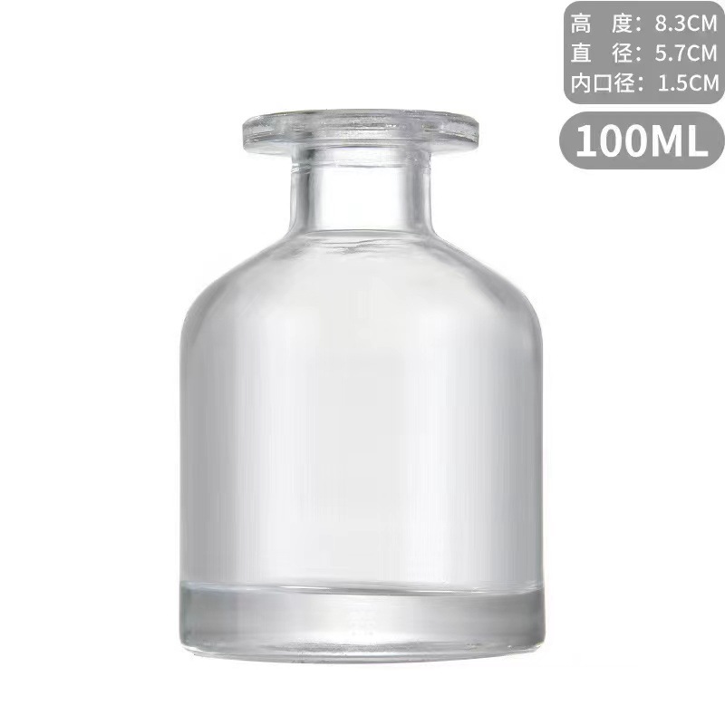 100ml 투명; 유리