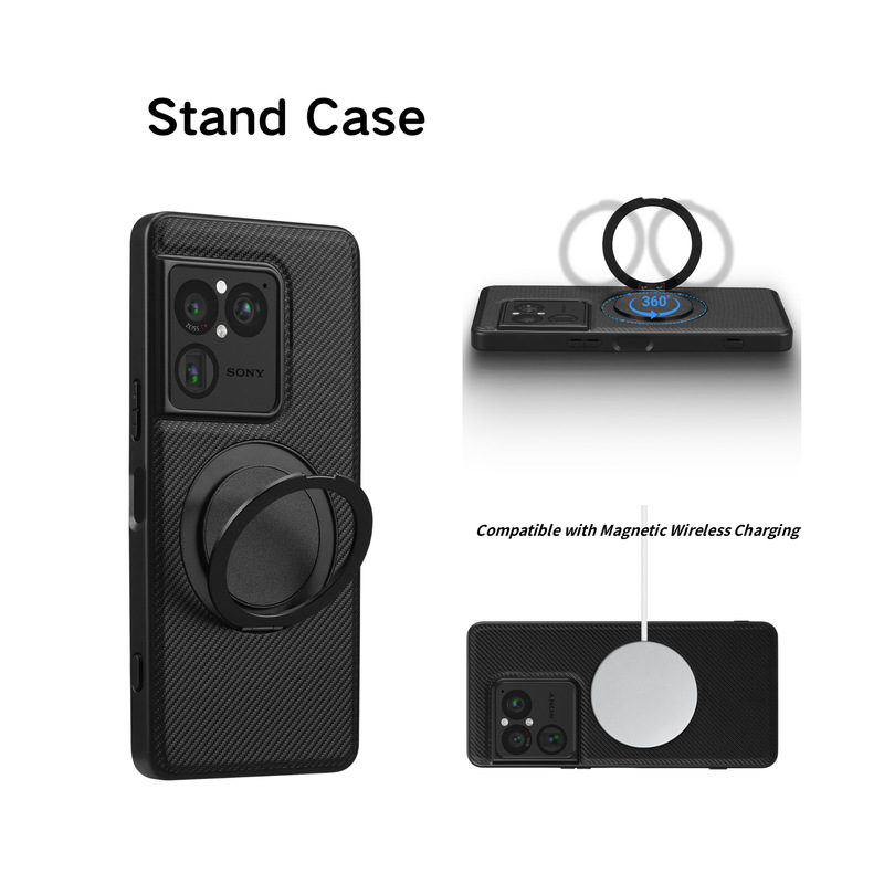 Vili Is Suitable for Sony Xperia 1 Viii Mobile Phone Holder Case with 360-Degree Rotation Xperia10 Vii Kevlar