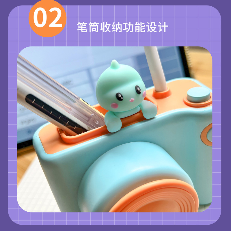 生日礼物送台灯高颜值可爱卡通萌熊台灯充电台灯学生宿舍学习实用|undefined