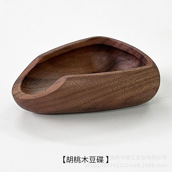 コーヒー秤豆皿新型胡桃木製コーヒー豆秤皿コーヒー秤豆皿サンプル展示皿コーヒー豆|undefined