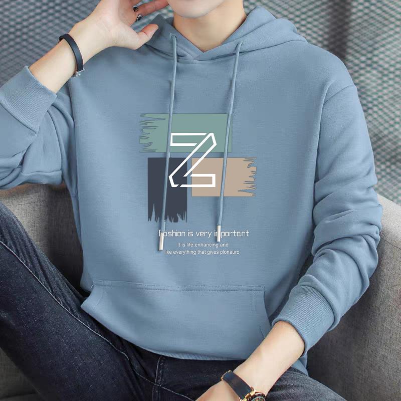 후드 스웨트셔츠 [KZ 포그 블루]