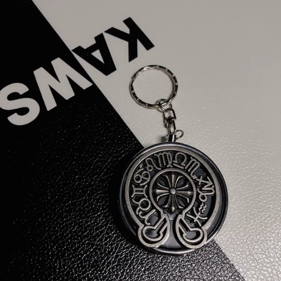 Mini Stainless Steel Personalized Car ashtray - gun-black-circle-ashtray