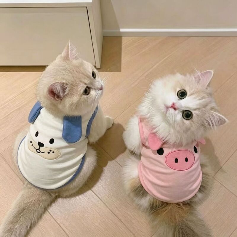 Spring New Style Japanese and Korean Ins-Style German Velvet Cotton Pet Dog and Cat Clothing, Teddy Bichon Poodle Embroidered Vest Spring New Style Japanese and Korean Ins-Style German Velvet Cotton Pet Dog and Cat Clothing, Teddy Bichon Poodle Embroidered Vest