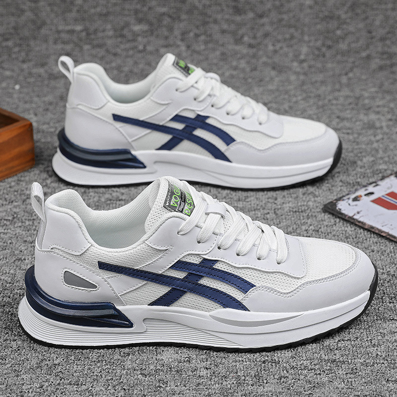 Zapatos de hombre invierno 2025 nuevos deportivos casuales estilo Forrest Gump zapatos de hombre otoño retro de malla transpirable antiolor zapatos de moda