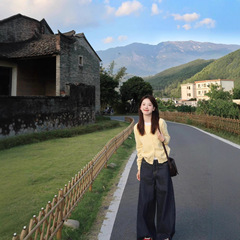 假两件上衣针织衫女开衫慵懒风韩系简约早秋新款小众春秋毛衣外套
