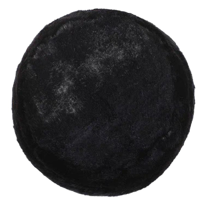 Middle-aged and old Lei Feng Hat Men's Winter Imitation Mink Hair Prince Hat Baotou Cotton Hat Northeast Main Hat Warm Old Man Hat