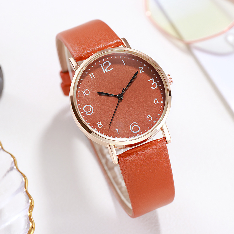 minimalista Orologio da donna al quarzo casual per cintura alla moda e digitale per studenti_voghion.com