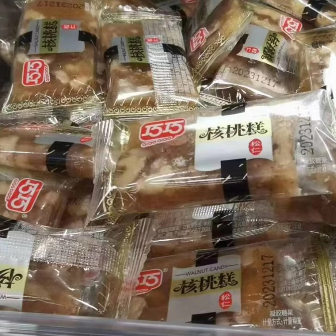 巧巧核桃糕500g松仁味芝麻南枣原味核桃软糕低糖小吃午茶代餐零食