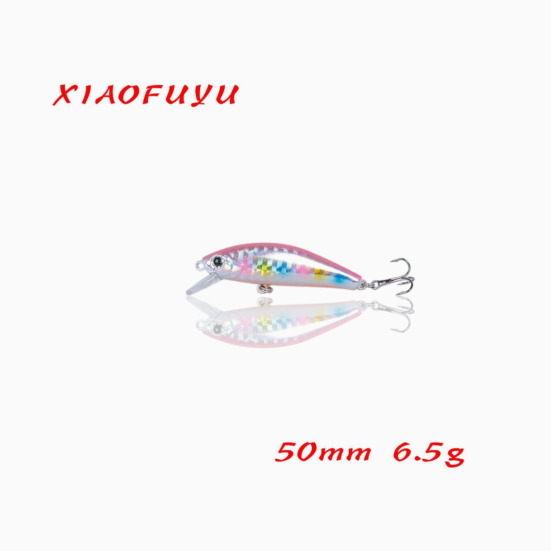 2 Pcs Sinking Minnow Fishing Lures Hard Baits Fresh Water Bass Swimbait Tackle Gear