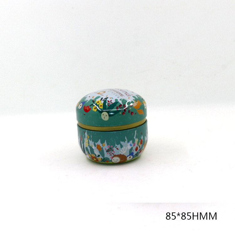 85*85MM圆罐月饼铁罐曲奇铁罐蛋卷铁罐茶叶铁罐化妆品铁罐