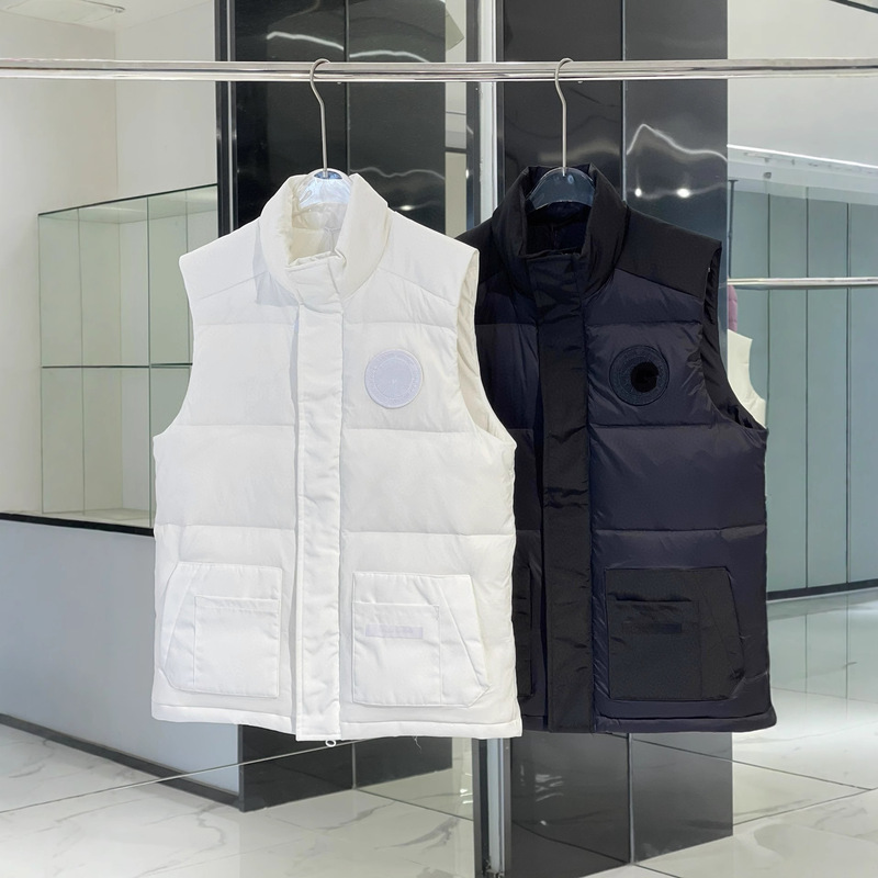 2026 Autumn and Winter Popular Canadian Goose and Duck Feather Paradigm Series Freestyle down Vest
