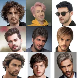 cos假发;假发长卷发;假发短卷发