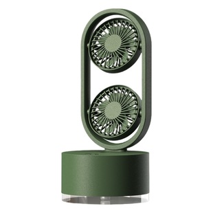 Two-in-one spray fan Home Office desktop fan hydrating and humidifying charging Mini small fan portable fan