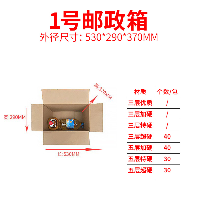 Cajas de cartón para envíos exprés, cajas de embalaje extra resistentes de cinco capas, cajas de cartón grueso para mudanzas, almacenamiento y logística, en stock.