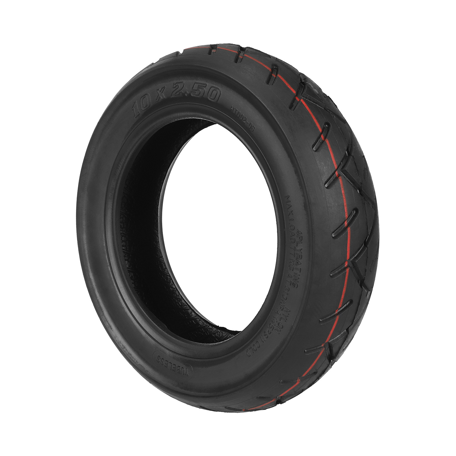 10*2.50公路真空胎KugooM4 ZERO 10X Dualtron折叠滑板车10寸轮胎